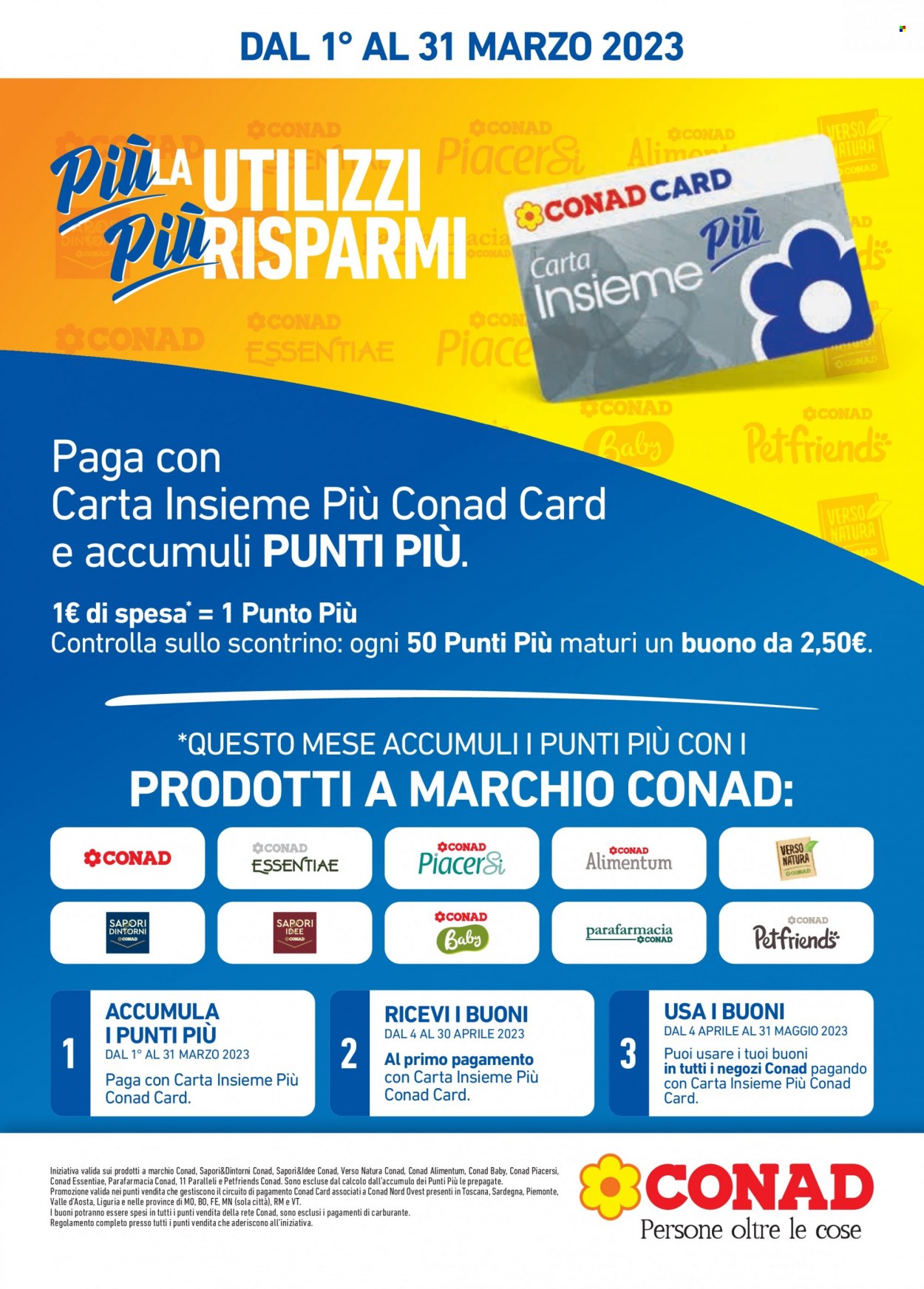 Leták Conad - 2.3.2023 - 29.3.2023. Strana 3