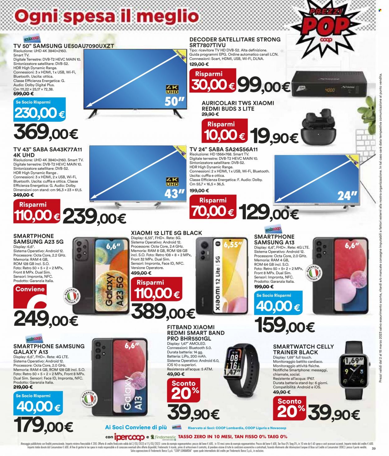 Volantino Coop - 2/3/2023 - 15/3/2023. Pagina 39