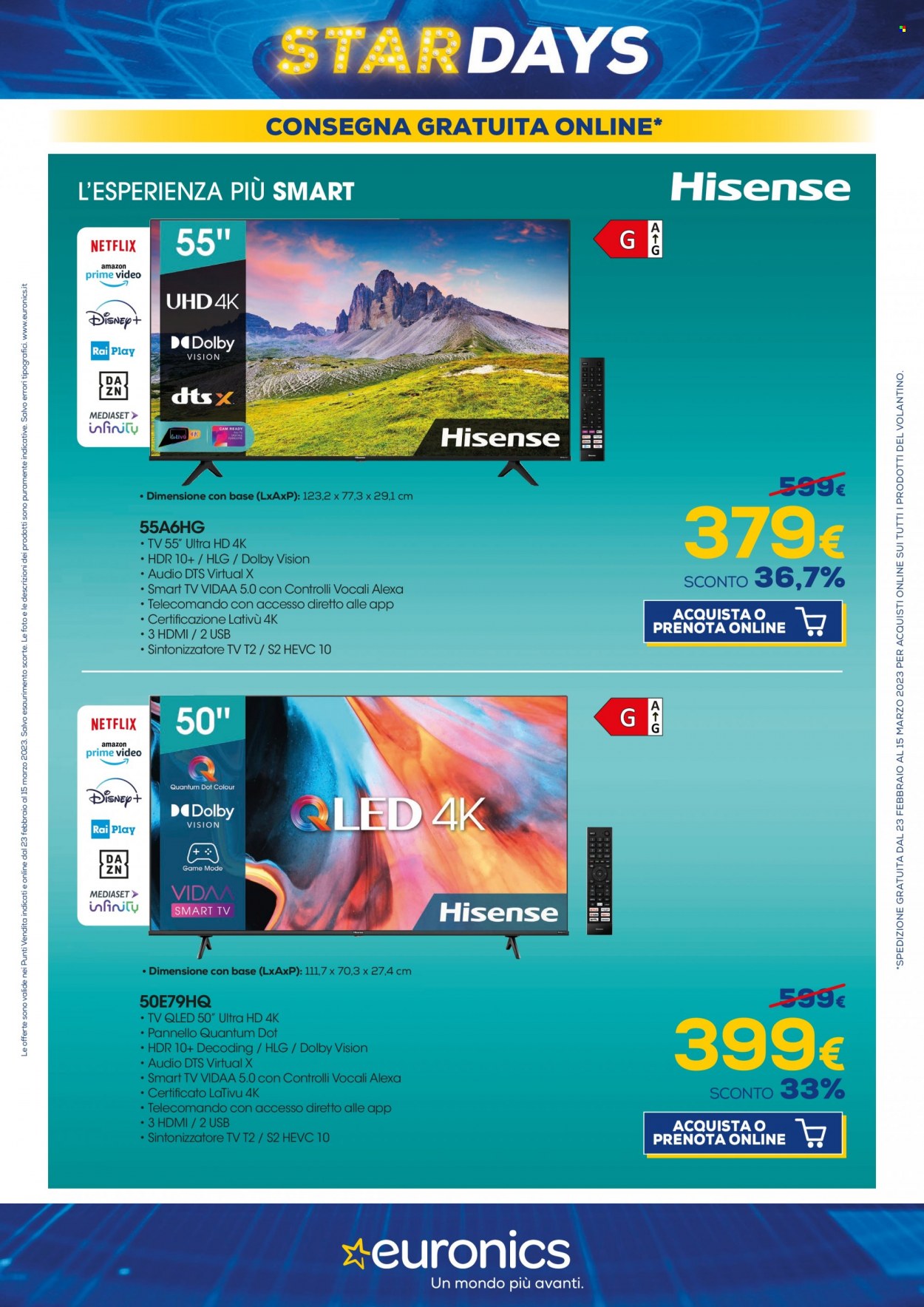 Volantino Euronics - 23/2/2023 - 15/3/2023. Pagina 4