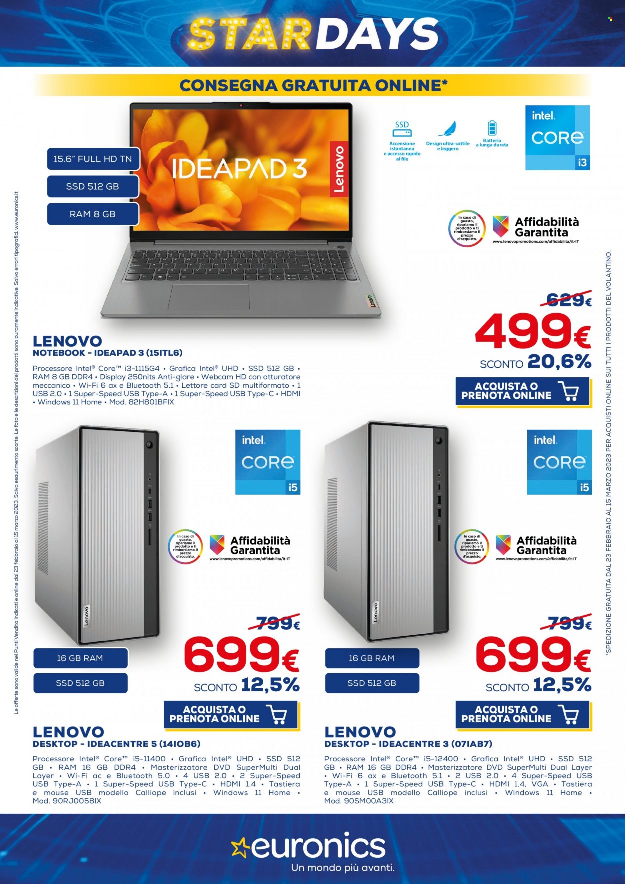 Volantino Euronics - 23/2/2023 - 15/3/2023. Pagina 8