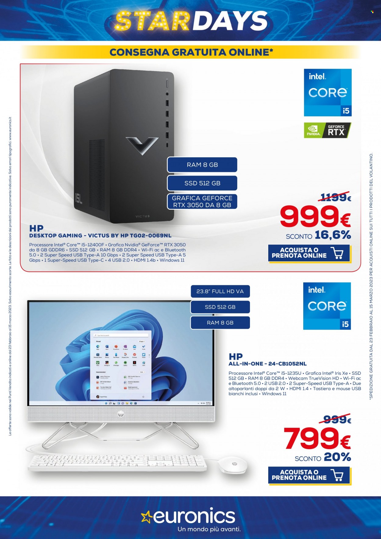 Volantino Euronics - 23/2/2023 - 15/3/2023. Pagina 14