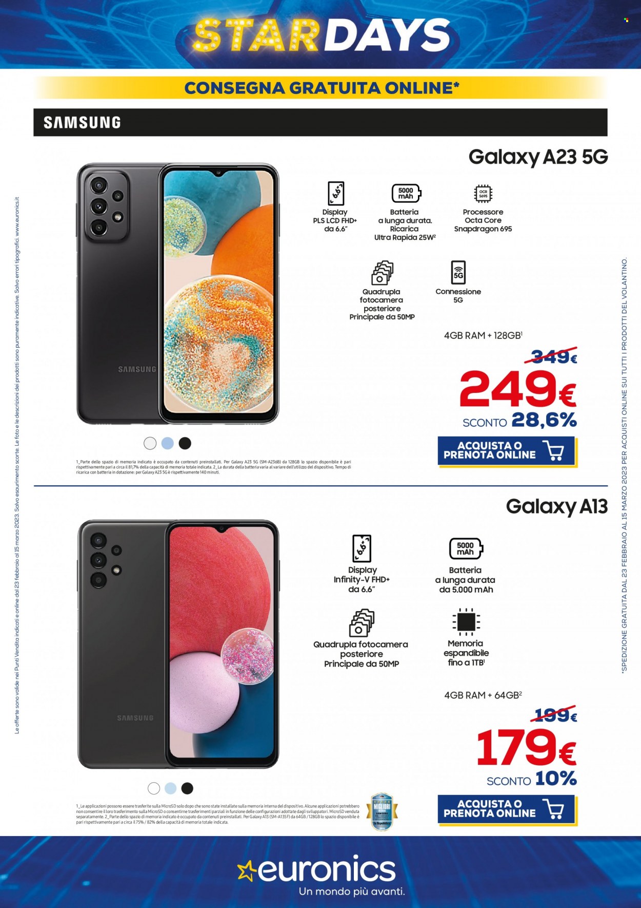 Volantino Euronics - 23/2/2023 - 15/3/2023. Pagina 18