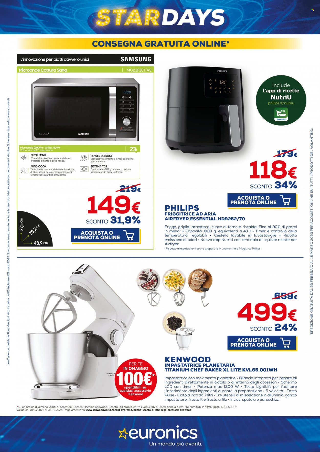 Volantino Euronics - 23/2/2023 - 15/3/2023. Pagina 23