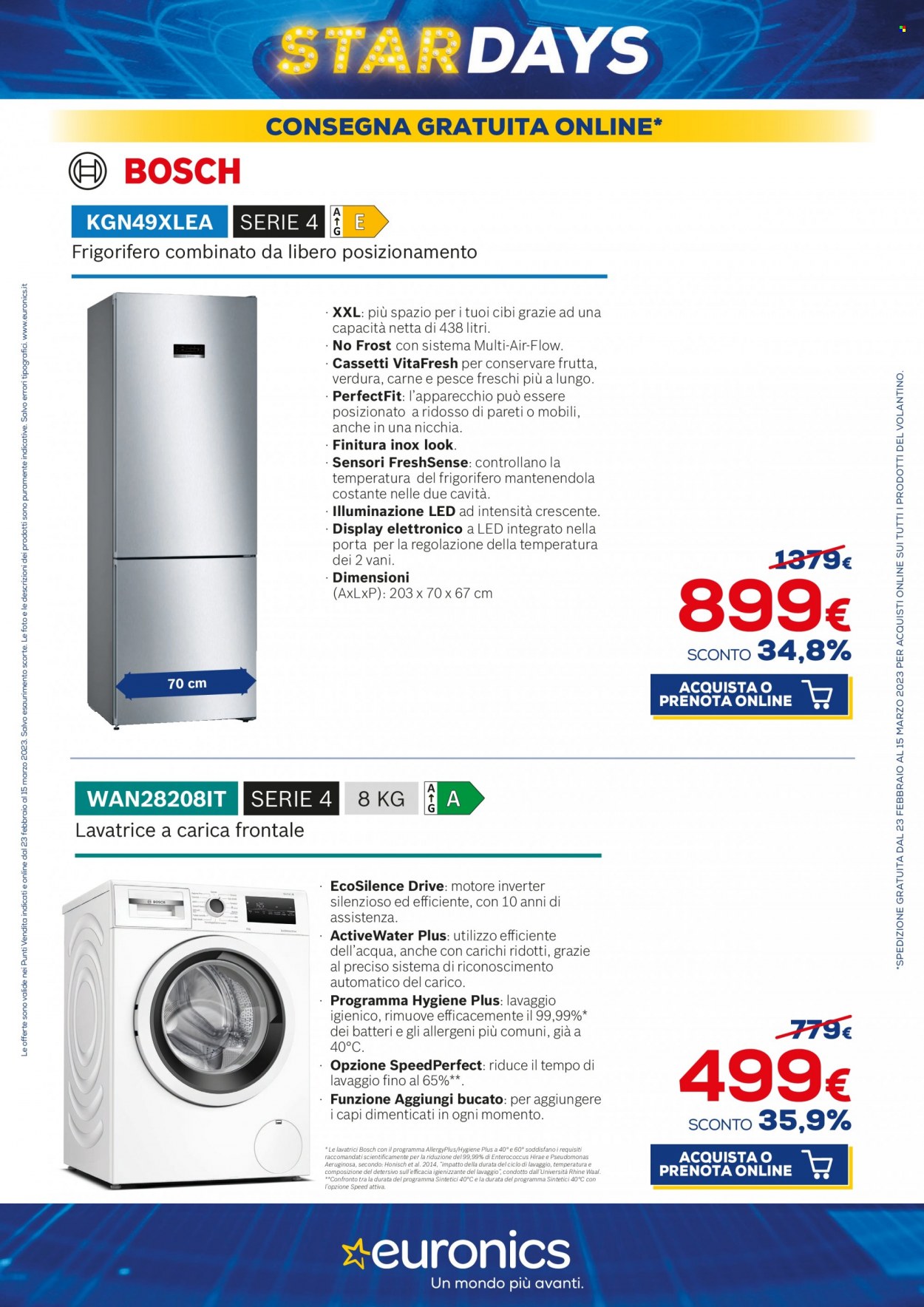 Volantino Euronics - 23/2/2023 - 15/3/2023. Pagina 28