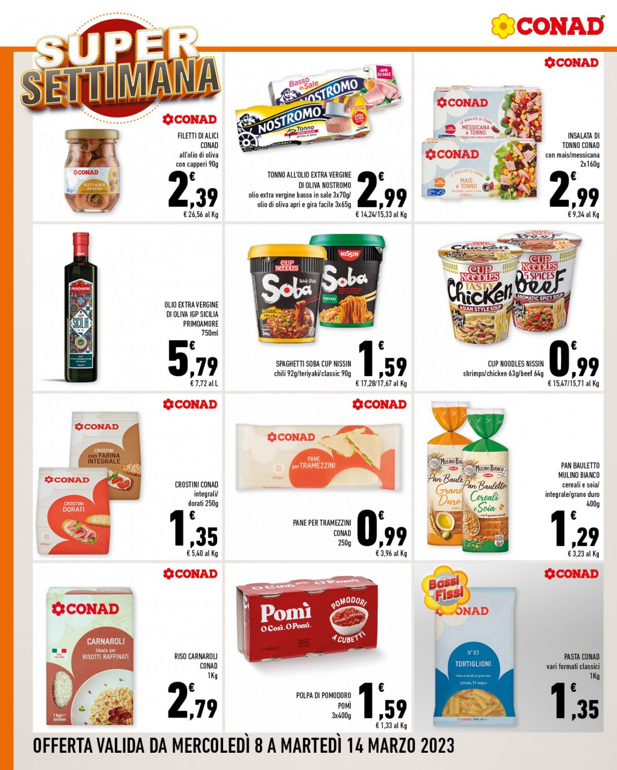 Volantino Conad - 8/3/2023 - 14/3/2023. Pagina 6