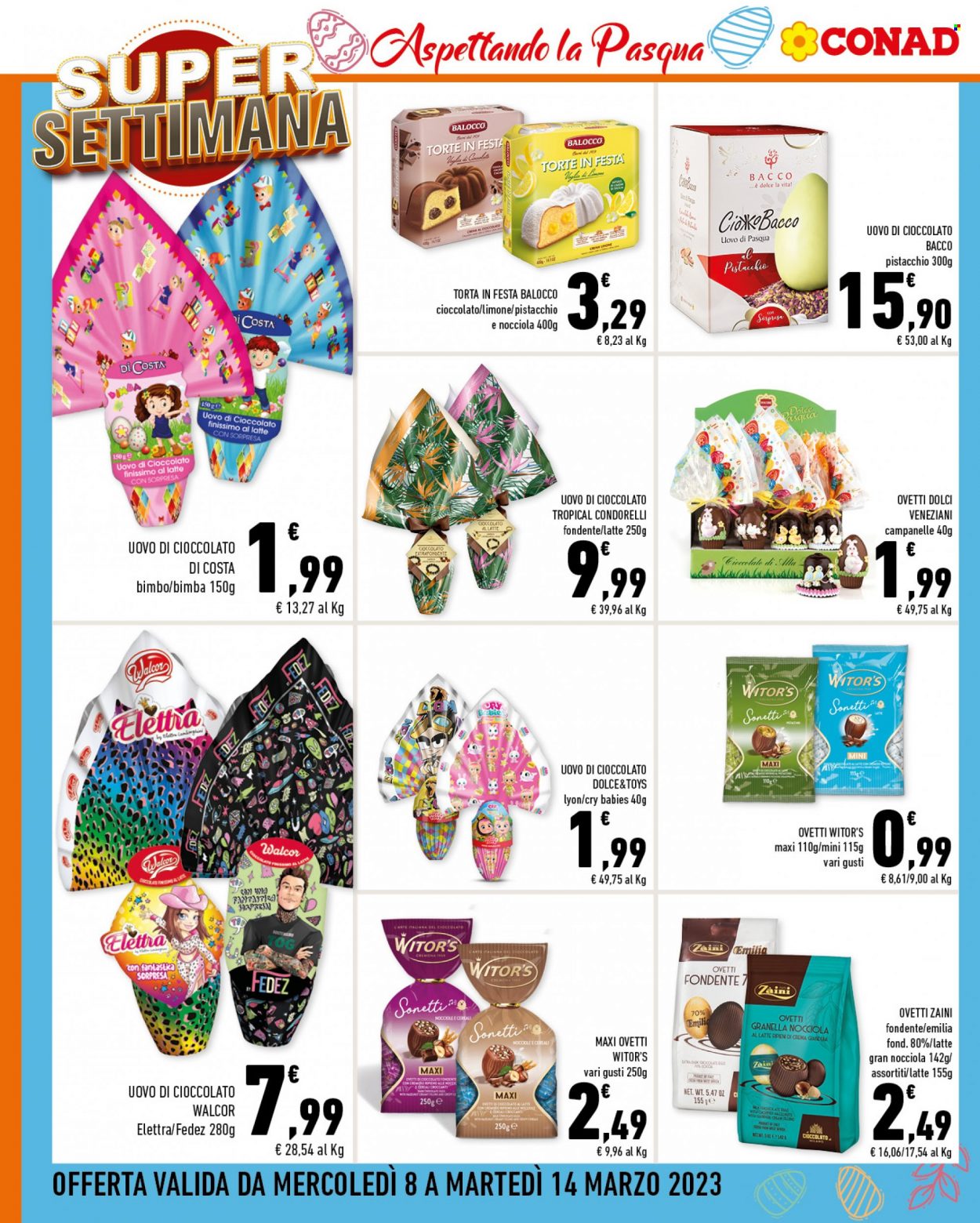 Volantino Conad - 8/3/2023 - 14/3/2023. Pagina 8