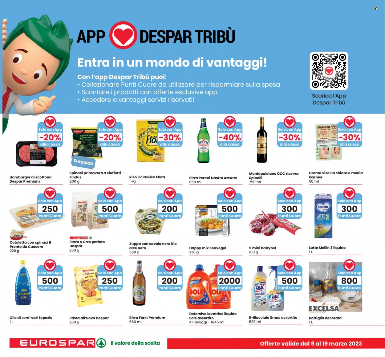Volantino Eurospar - 9/3/2023 - 19/3/2023. Pagina 6