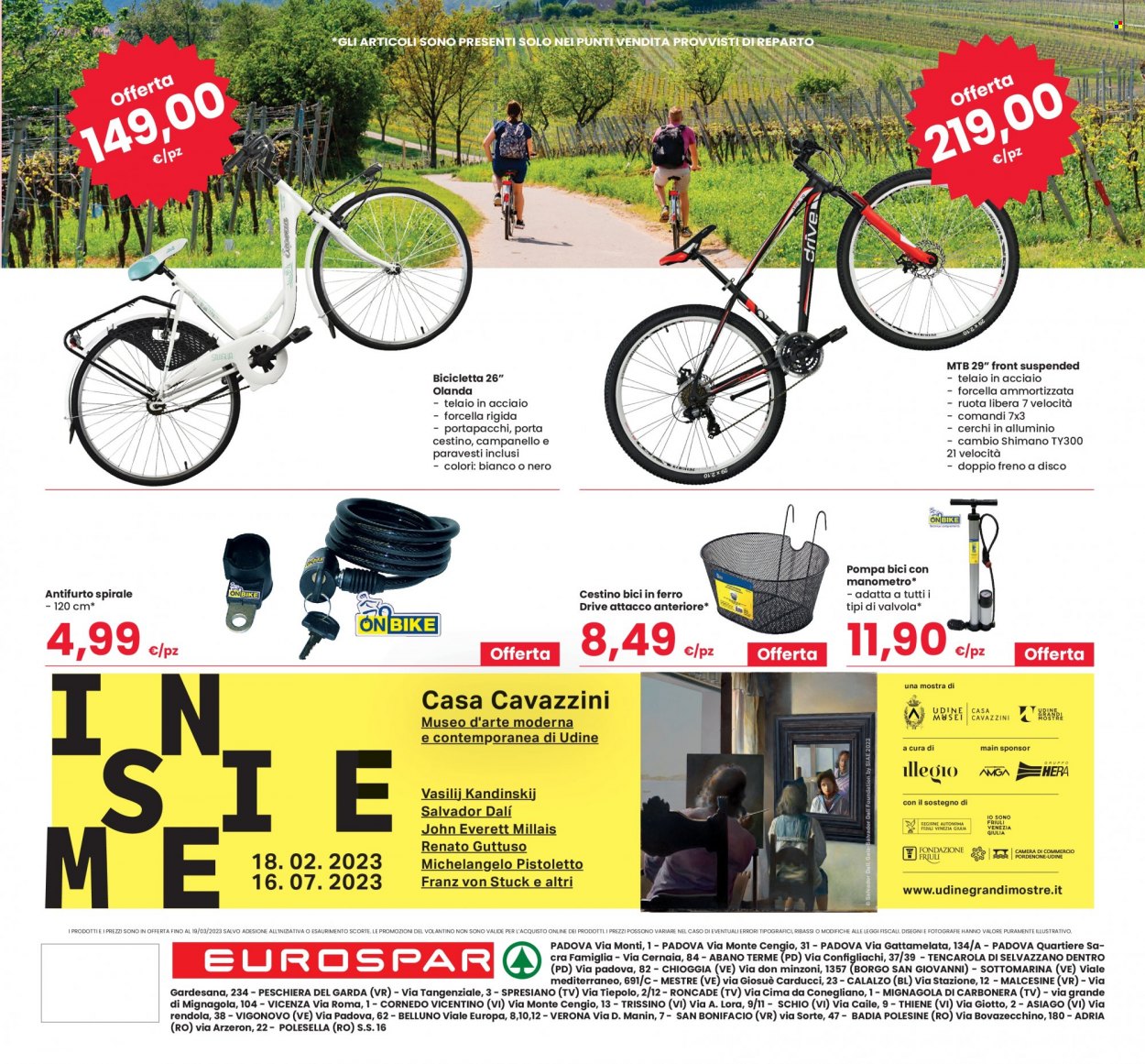 Volantino Eurospar - 9/3/2023 - 19/3/2023. Pagina 28