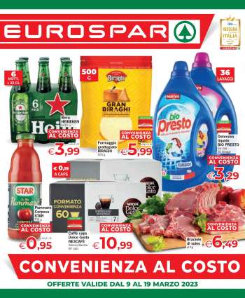 Volantino Eurospar - 9/3/2023 - 19/3/2023.