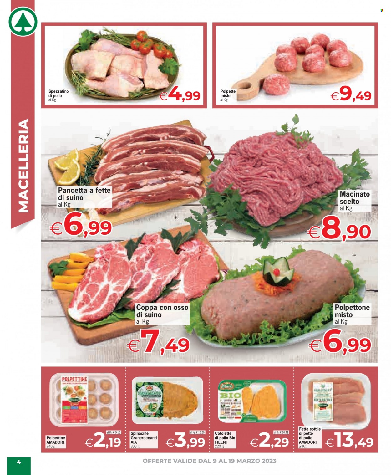 Leták Eurospar - 9.3.2023 - 19.3.2023. Strana 4