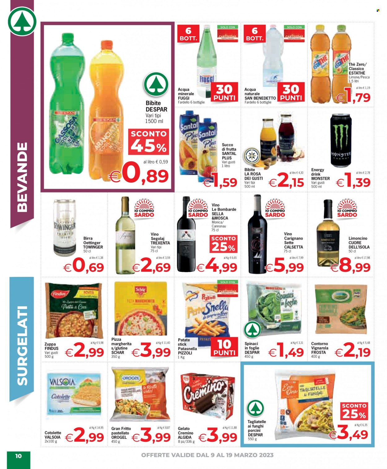 Volantino Eurospar - 9/3/2023 - 19/3/2023. Pagina 10