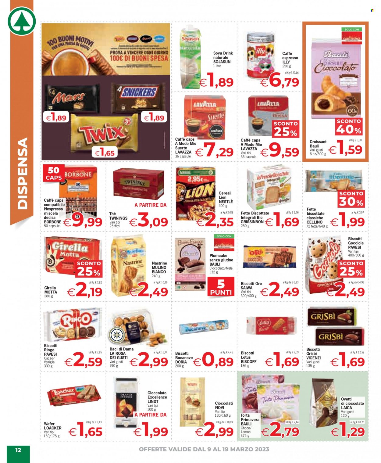 Volantino Eurospar - 9/3/2023 - 19/3/2023. Pagina 12