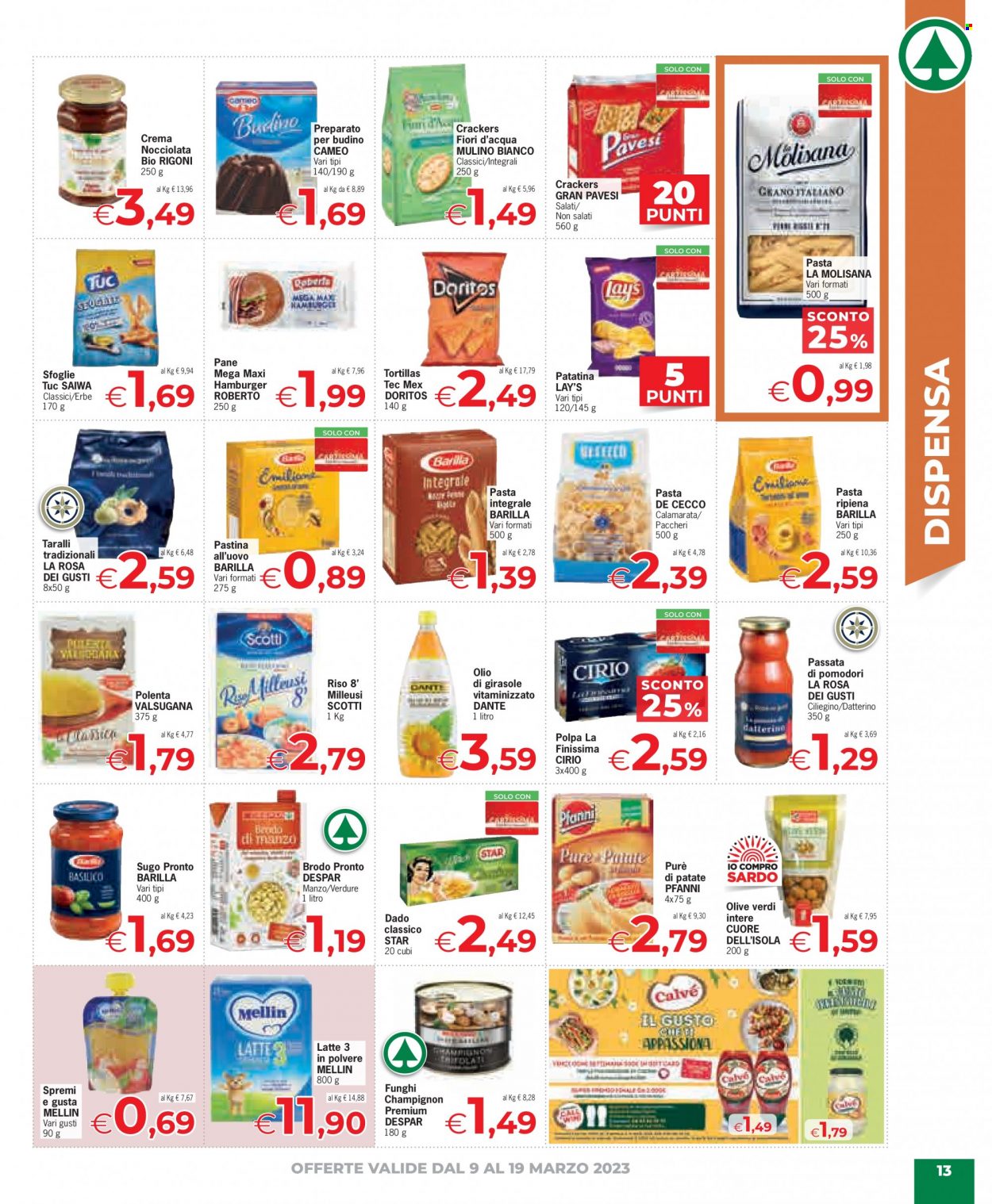 Volantino Eurospar - 9/3/2023 - 19/3/2023. Pagina 13