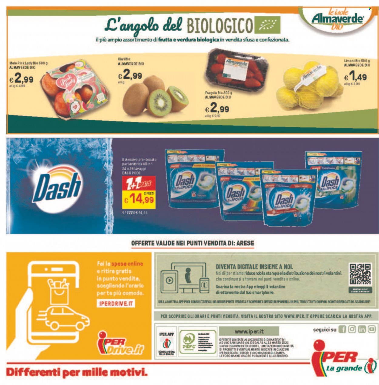 Volantino Iper, La grande i - 13/3/2023 - 23/3/2023. Pagina 42