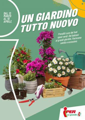 Volantino Iper, La grande i - 13/3/2023 - 10/4/2023.