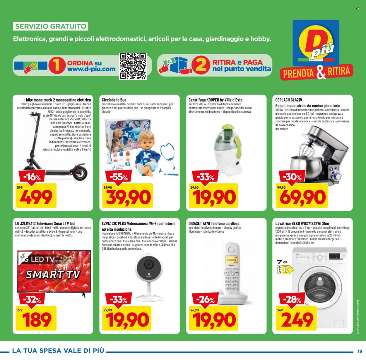 Volantino Dpiù - 13/3/2023 - 26/3/2023. Pagina 19