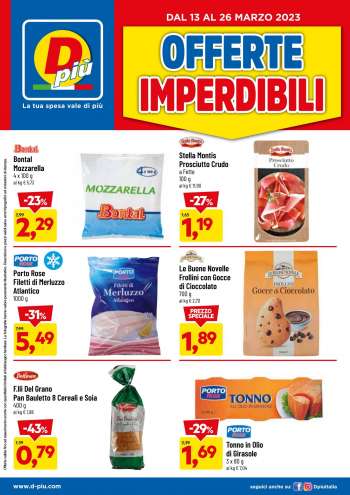 Volantino Dpiù - 13/3/2023 - 26/3/2023.
