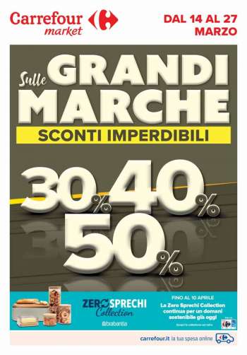 Volantino Carrefour - 14/3/2023 - 27/3/2023.