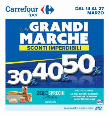 Volantino Carrefour - 14/3/2023 - 27/3/2023.