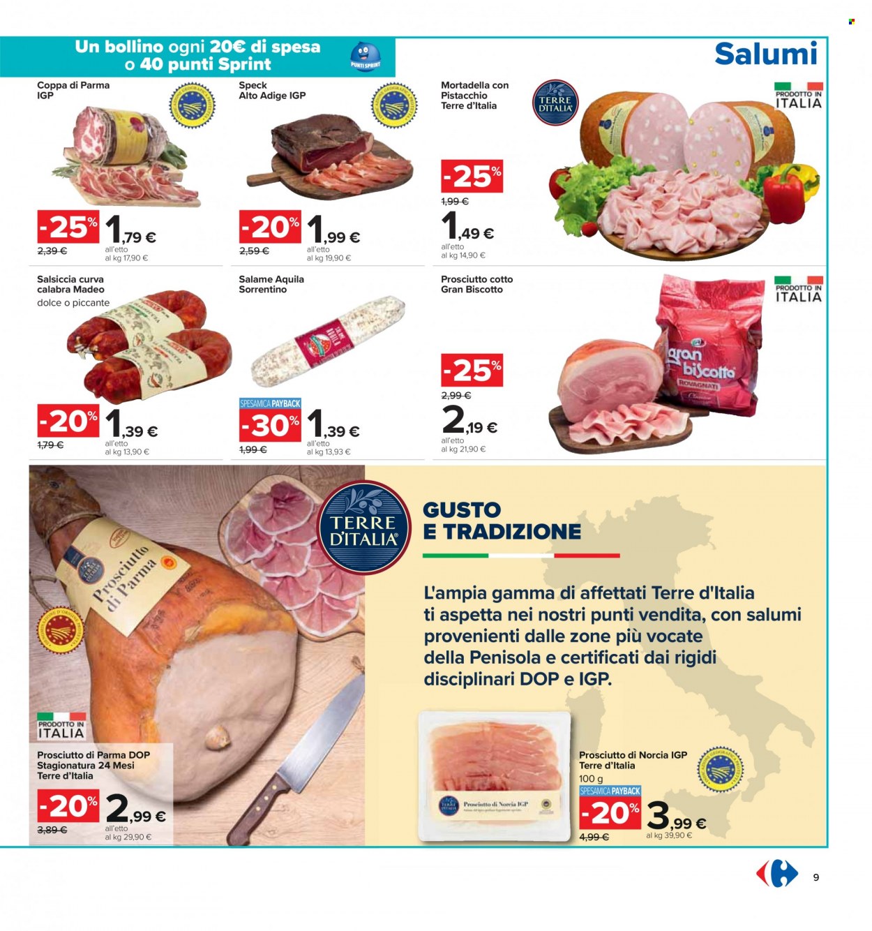 Volantino Carrefour - 14/3/2023 - 27/3/2023. Pagina 9