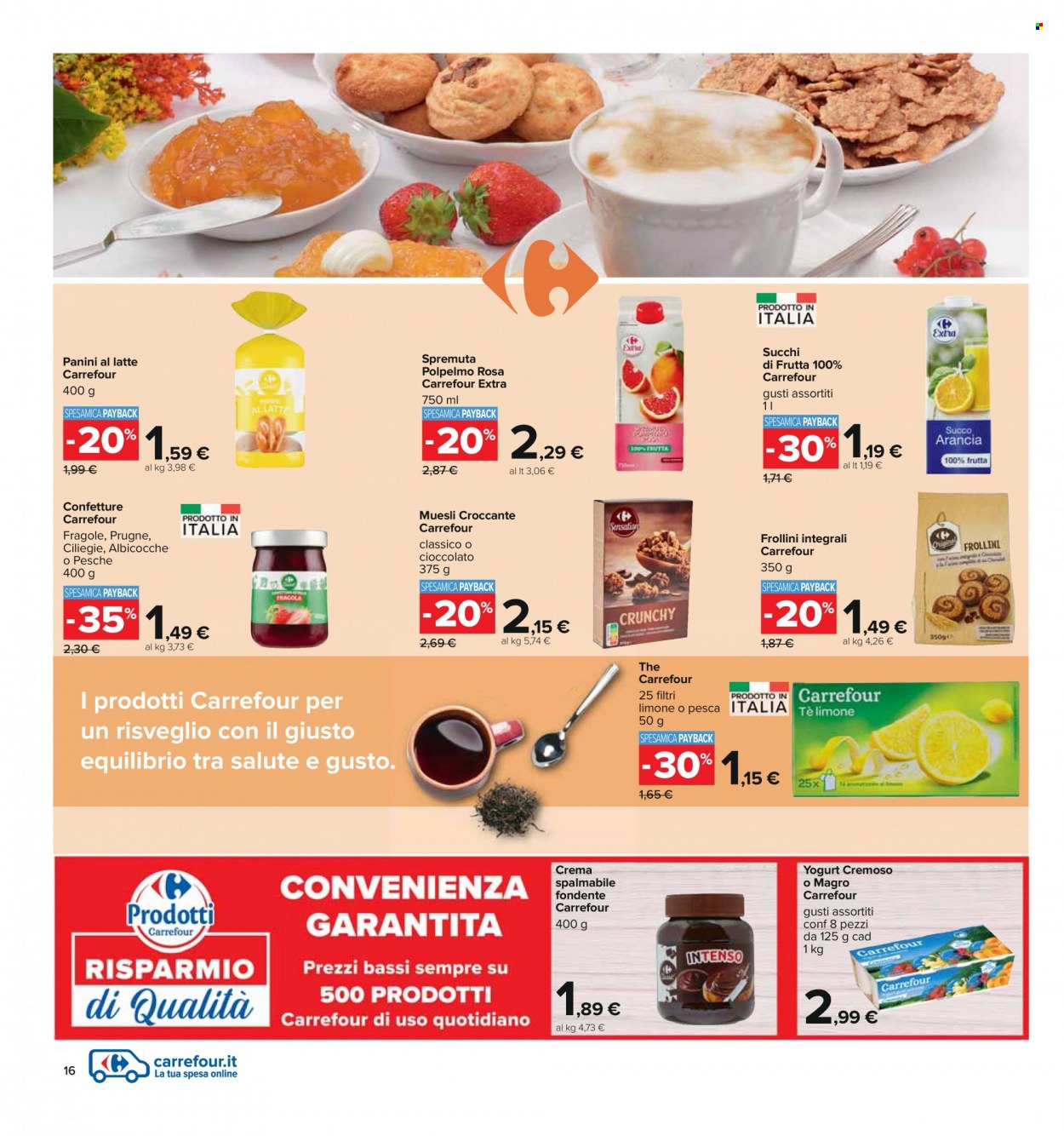 Volantino Carrefour - 14/3/2023 - 27/3/2023. Pagina 16