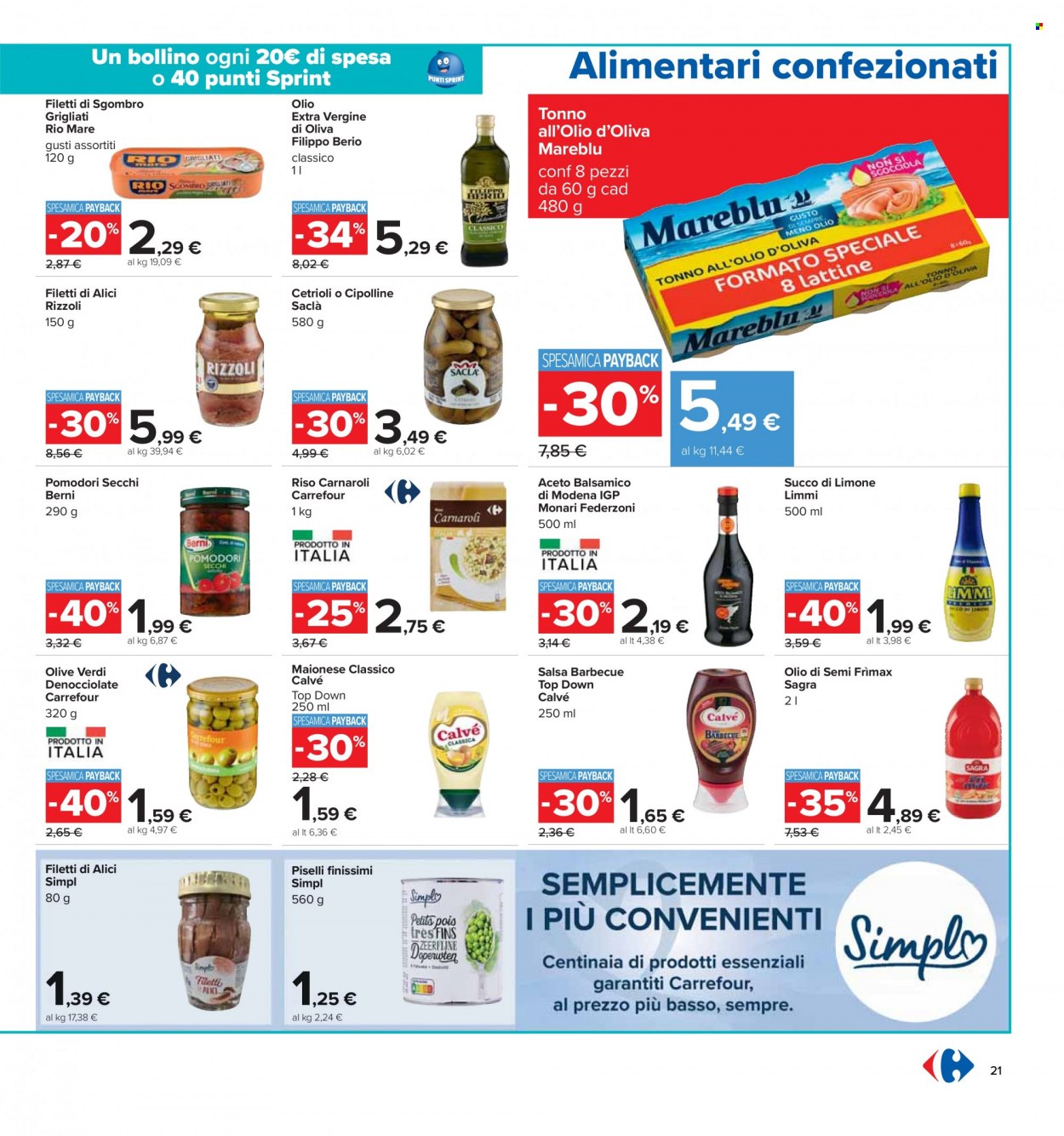 Volantino Carrefour - 14/3/2023 - 27/3/2023. Pagina 21