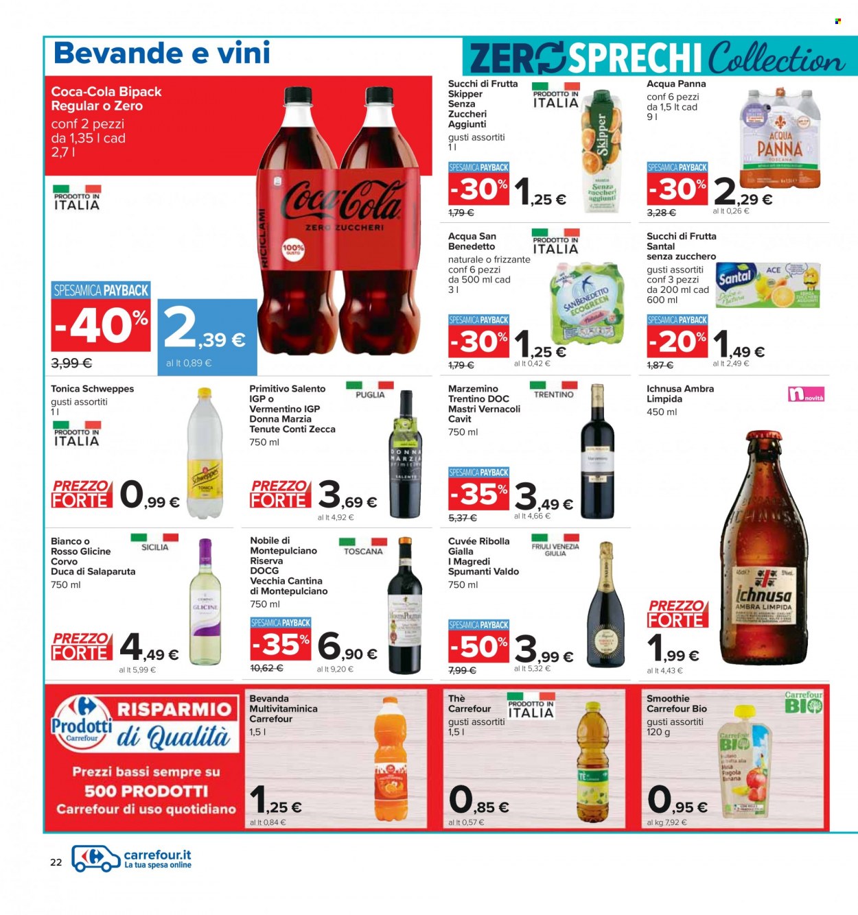 Volantino Carrefour - 14/3/2023 - 27/3/2023. Pagina 22