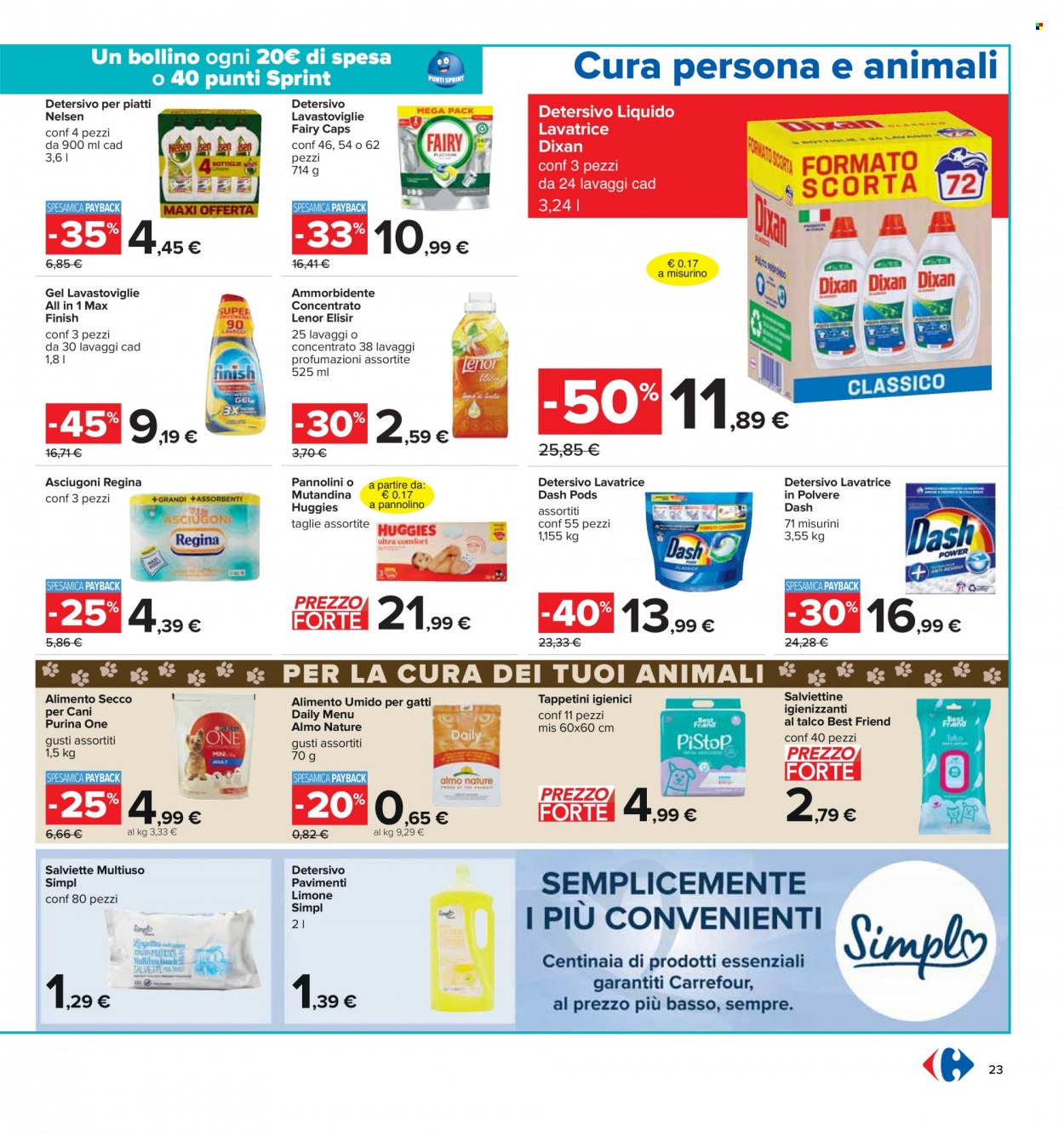 Volantino Carrefour - 14/3/2023 - 27/3/2023. Pagina 23