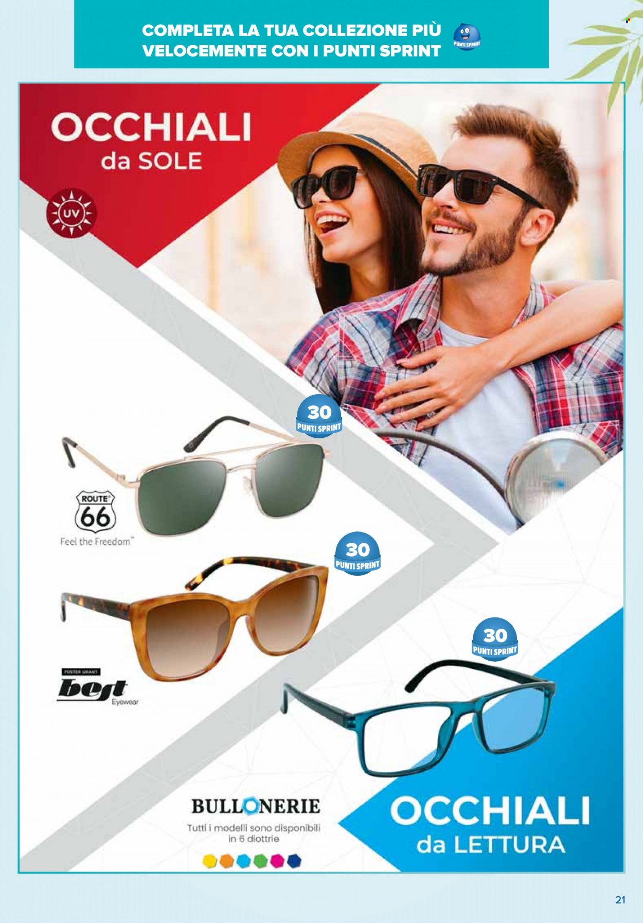 thumbnail - Volantino Carrefour - 14/3/2023 - 10/4/2023 - Prodotti in offerta - occhiali, occhiali da lettura. Pagina 21.
