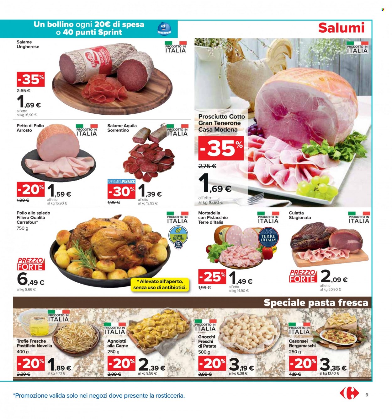 Volantino Carrefour - 14/3/2023 - 27/3/2023. Pagina 9