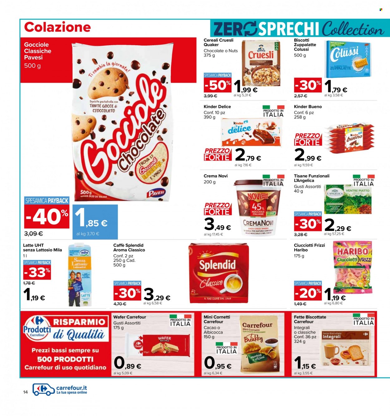 Volantino Carrefour - 14/3/2023 - 27/3/2023. Pagina 14