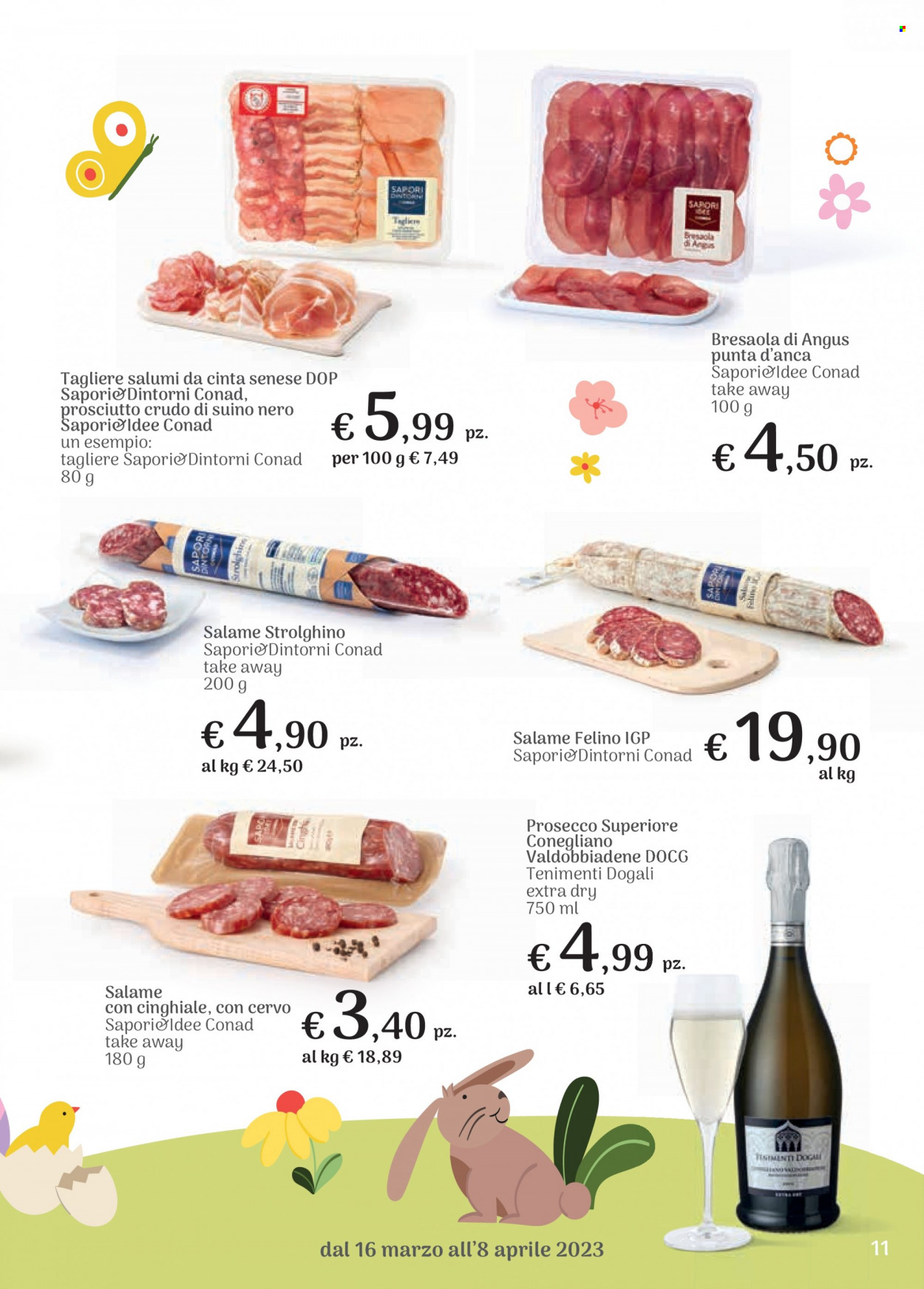 Leták Conad - 16.3.2023 - 8.4.2023. Strana 11