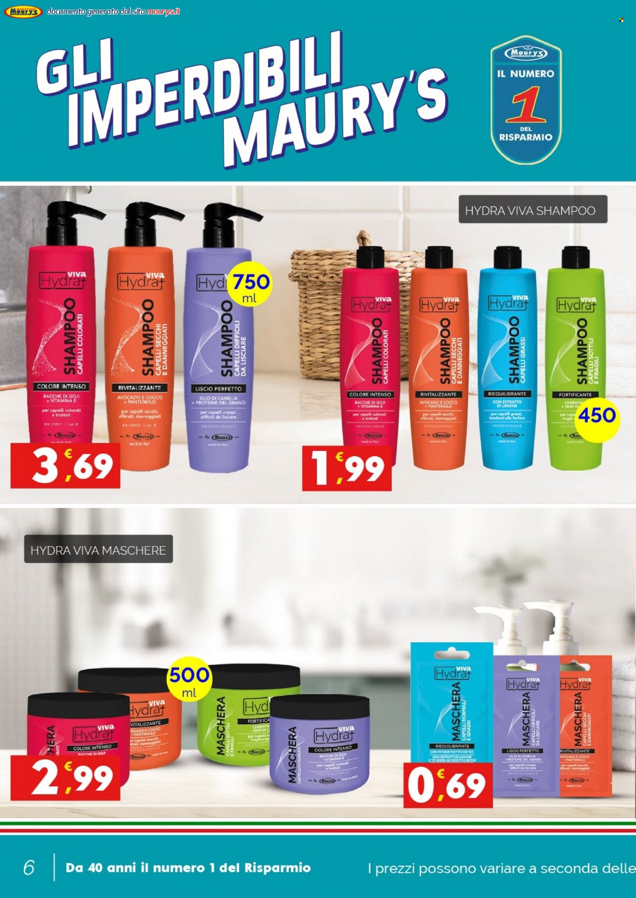 Volantino Maury's. Pagina 6