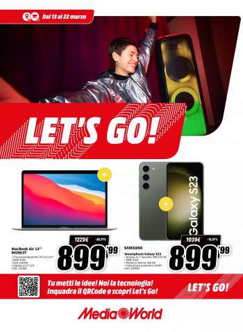 Volantino MediaWorld - 13/3/2023 - 22/3/2023.