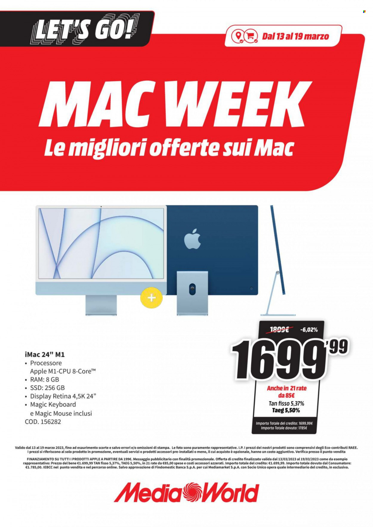 Volantino MediaWorld - 13/3/2023 - 19/3/2023. Pagina 2