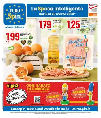 Volantino EuroSpin - 16/3/2023 - 26/3/2023.