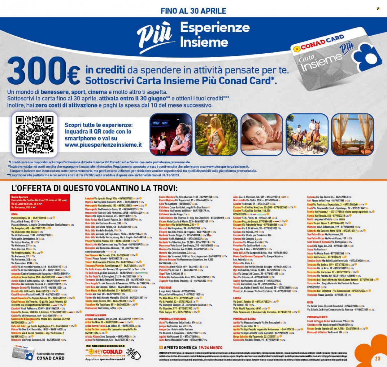 Volantino Conad - 15/3/2023 - 26/3/2023. Pagina 23