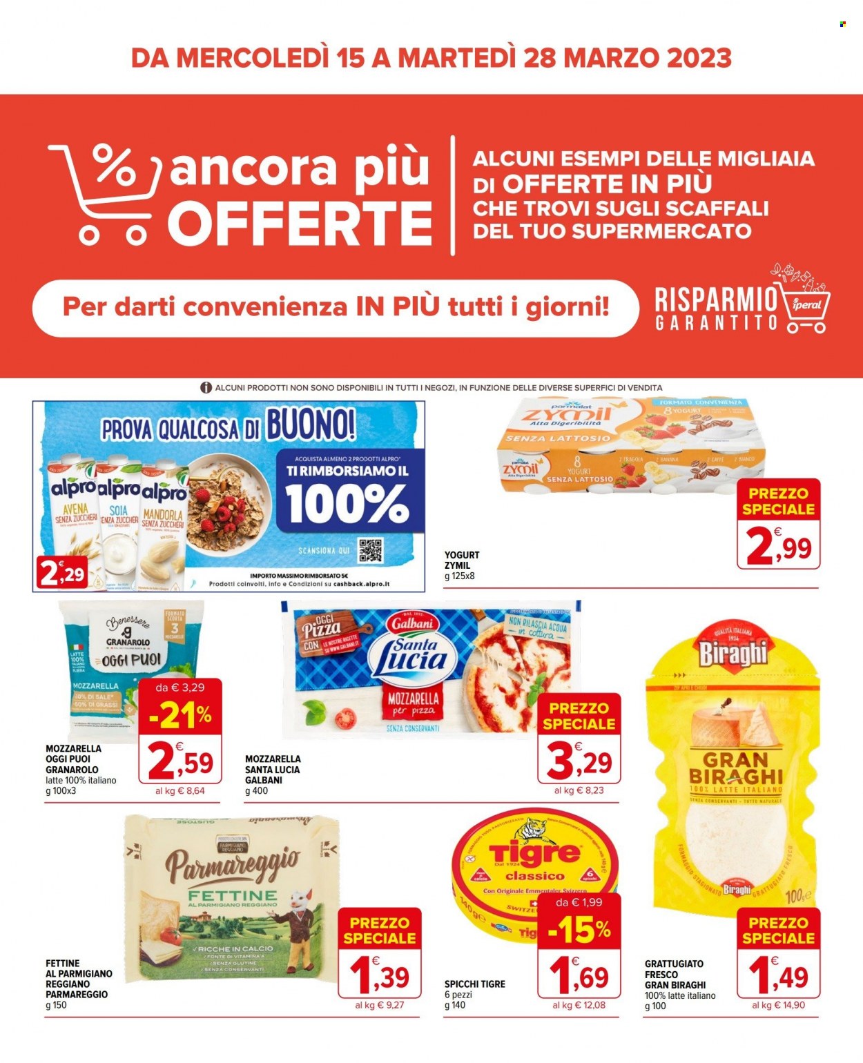 Volantino Iperal - 15/3/2023 - 28/3/2023. Pagina 1