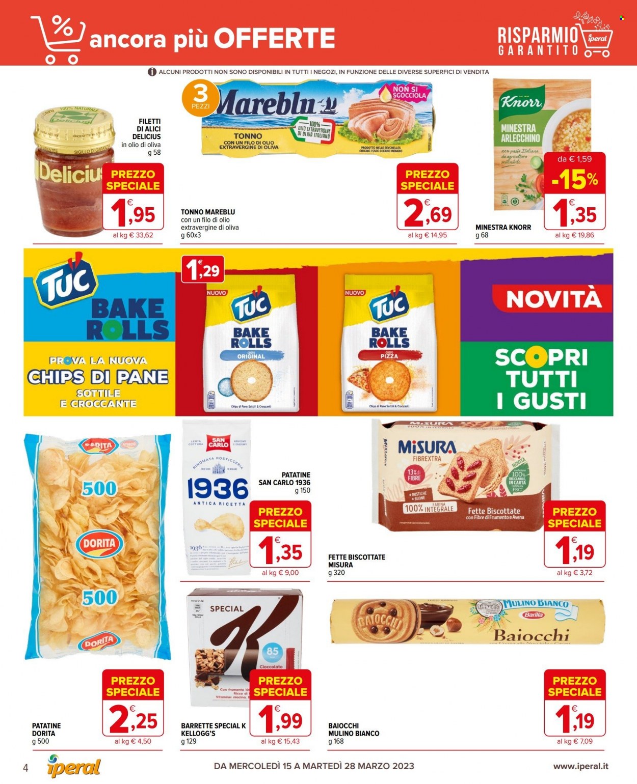 Volantino Iperal - 15/3/2023 - 28/3/2023. Pagina 4