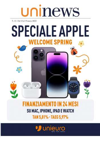 Leták Unieuro - 13.3.2023 - 19.3.2023.
