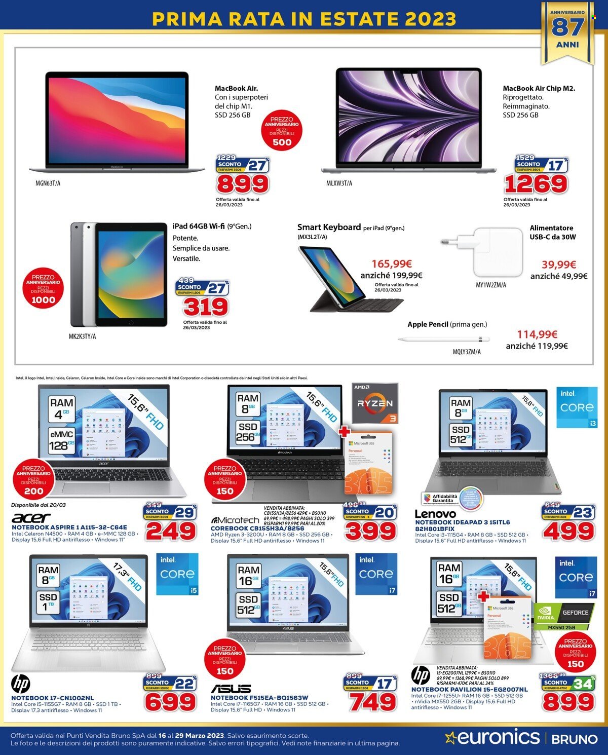 Volantino Euronics - 16/3/2023 - 29/3/2023. Pagina 13
