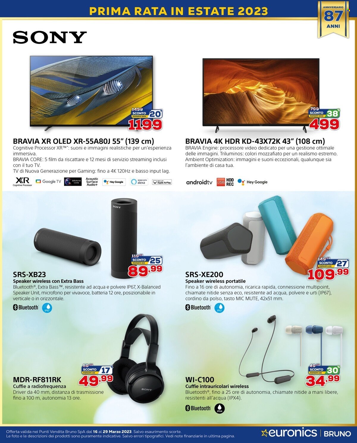 Volantino Euronics - 16/3/2023 - 29/3/2023. Pagina 21
