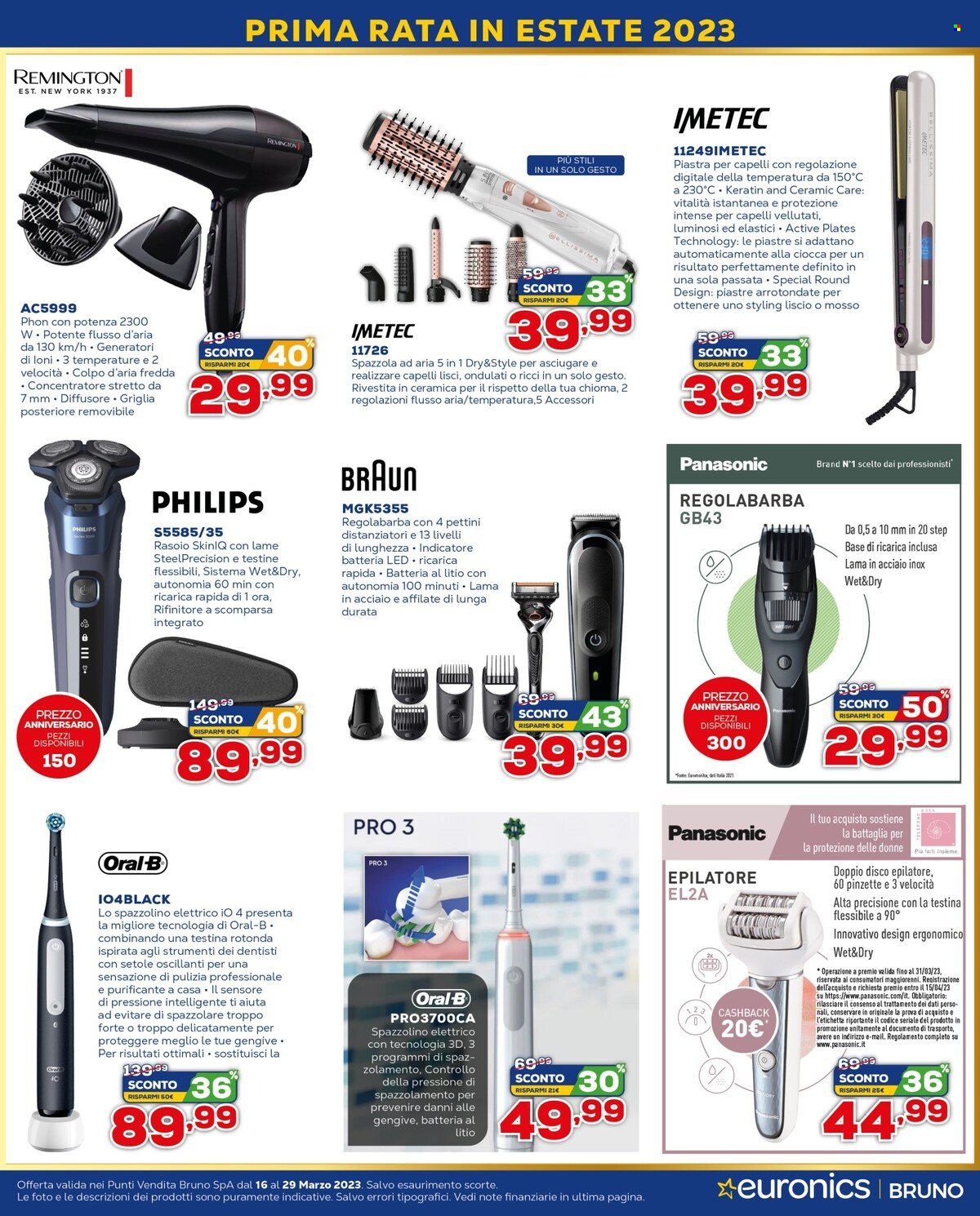 Volantino Euronics - 16/3/2023 - 29/3/2023. Pagina 35