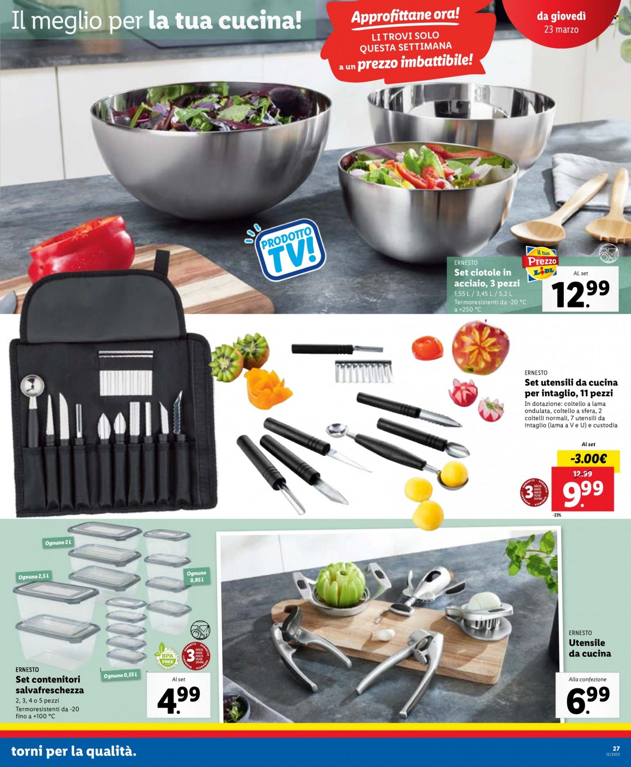 Volantino Lidl - 20/3/2023 - 26/3/2023. Pagina 27