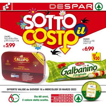Volantino Interspar - 16/3/2023 - 29/3/2023.