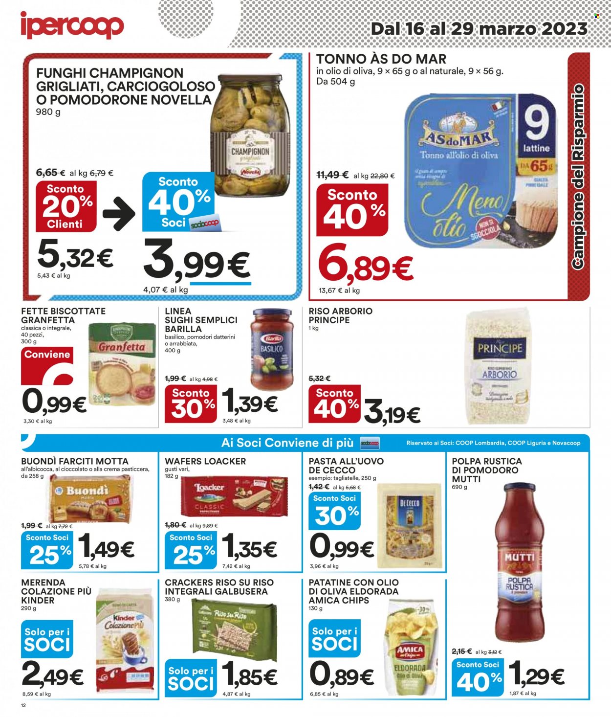 Volantino Coop - 16/3/2023 - 29/3/2023. Pagina 12