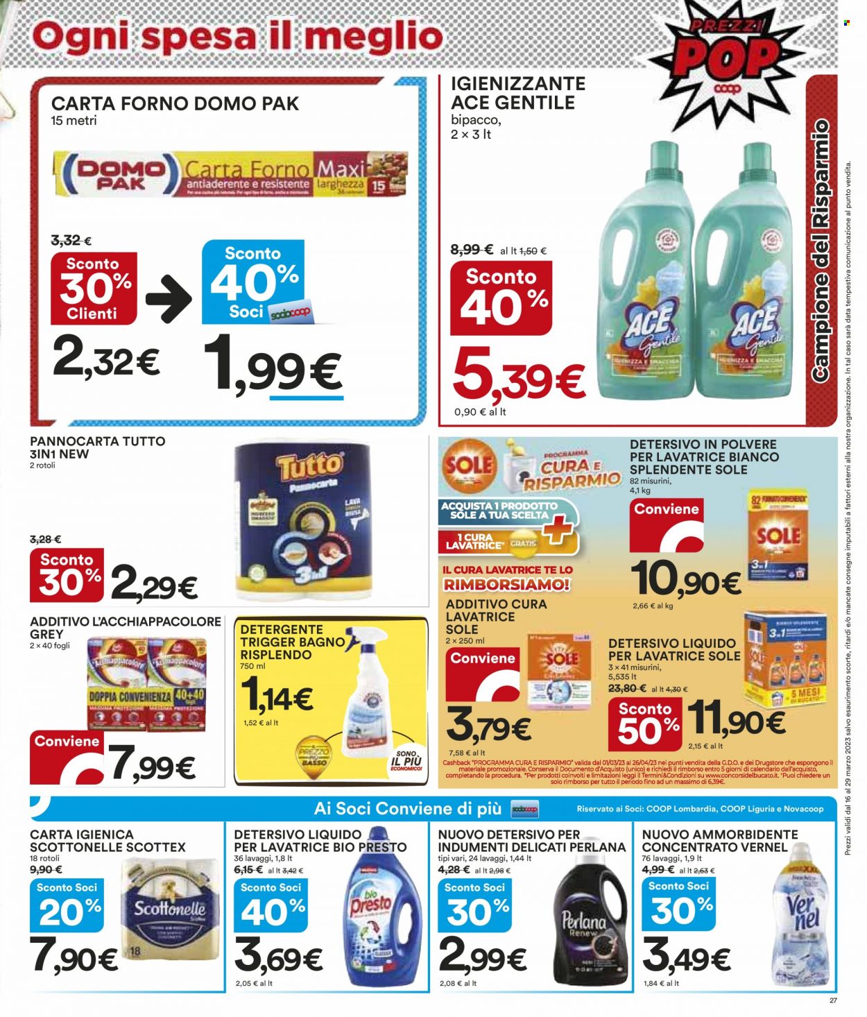 Volantino Coop - 16/3/2023 - 29/3/2023. Pagina 27
