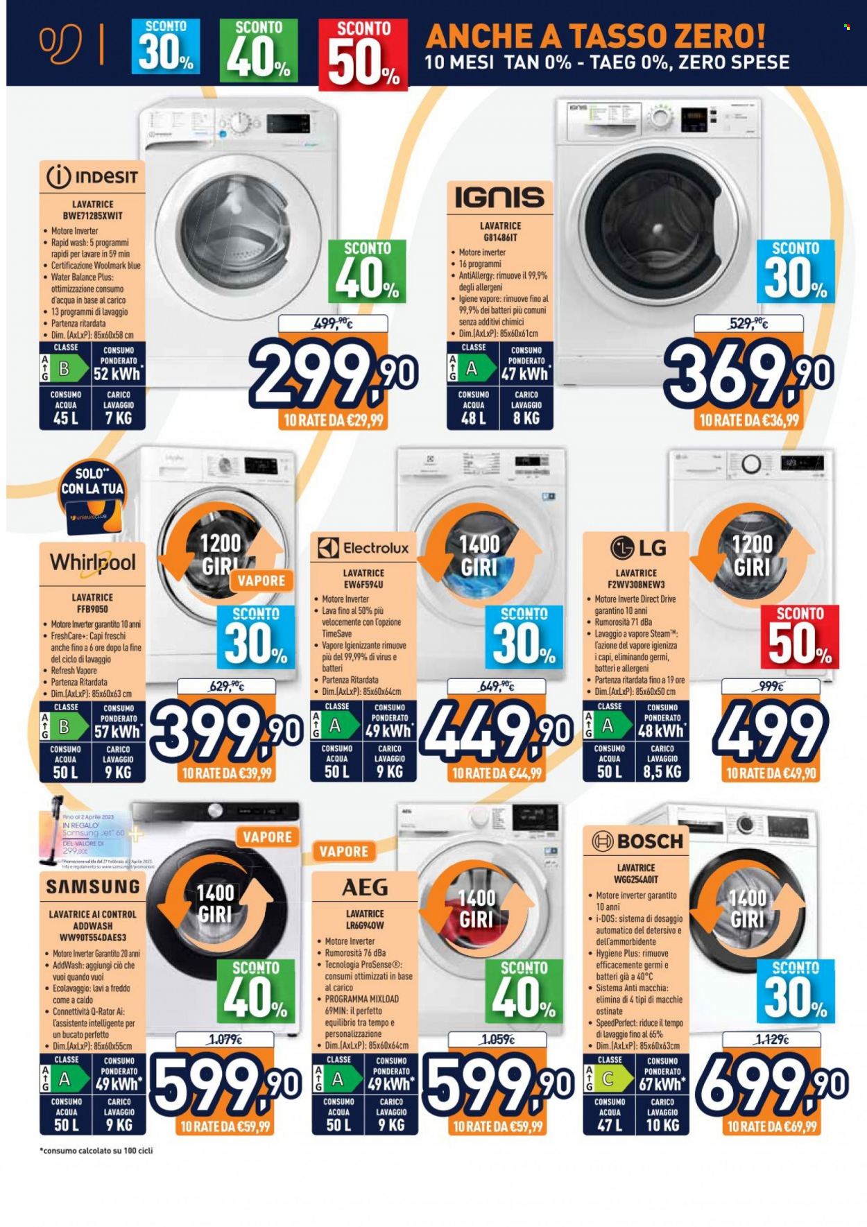 Volantino Unieuro - 17/3/2023 - 30/3/2023. Pagina 2