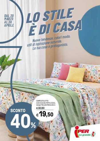 Volantino Iper, La grande i - 20/3/2023 - 30/4/2023.