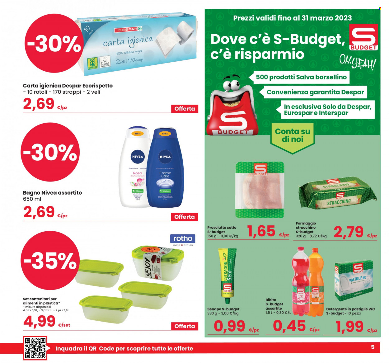 Volantino Eurospar - 20/3/2023 - 29/3/2023. Pagina 5